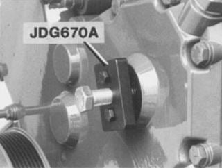 JOHN DEERE DRIVE GEAR PULLER PLATE TOOL ALT JDG1560,JDG670A