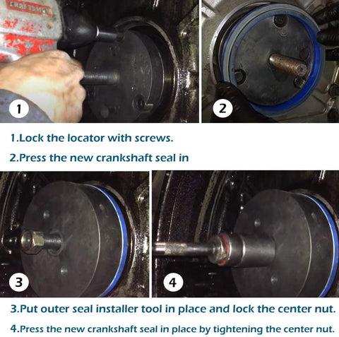 Diesel Front & Rear Crankshaft Seal / Wear Sleeve Installer CAT 3406 3408 C-15