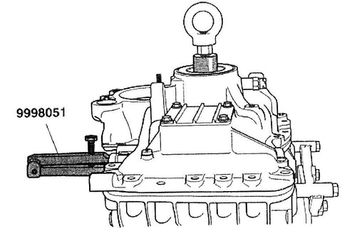 VOLVO TRUCK ENGINE HOUSING SEPARATOR alt 9998051