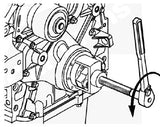 Cummins Front Crankshaft Seal Remover & Installer Tool Kit Alternative to 3164659 for ISB and Paccar PX-6 Engine